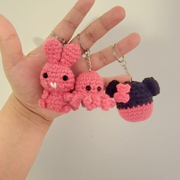 handmade Accessories - 1 Amigurumi keychain